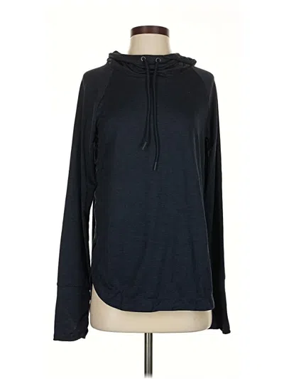 Pre-owned Athleta Long Sleeve Turtleneck In Blue