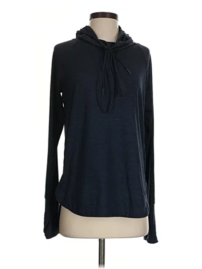 Pre-owned Athleta Long Sleeve Turtleneck In Blue