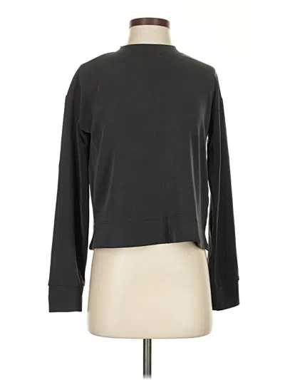 Pre-owned Athleta Long Sleeve Turtleneck In Gray