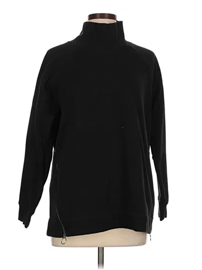 Pre-owned Athleta Long Sleeve Turtleneck In Purple
