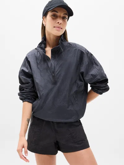 Athleta Lunar Sheen Popover In Blue