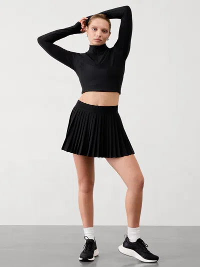 Athleta Matchpoint Pleated Skort In Black