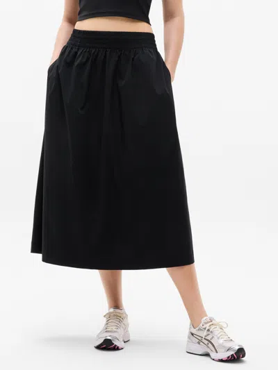 Athleta Midday Mid Rise Midi Skirt