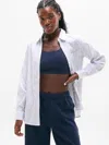 Athleta Midday Oversized Shirt In White