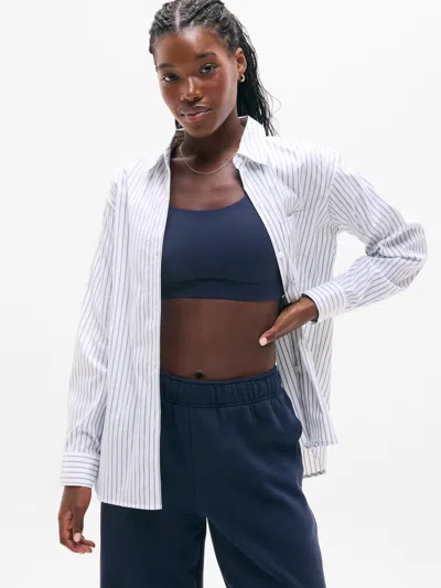 Athleta Midday Oversized Shirt In White