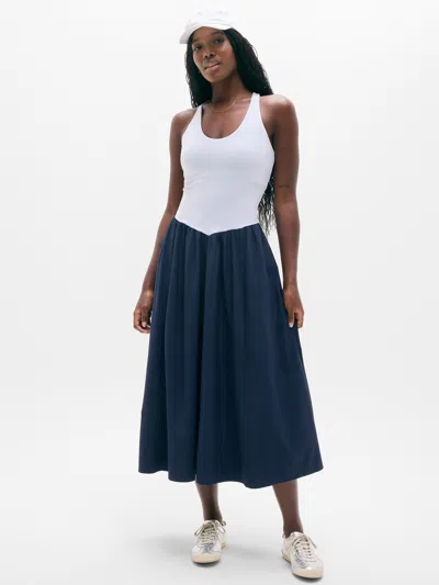 Athleta Moment Hybrid Dress In Multi