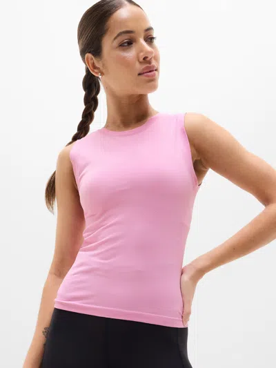Athleta Momentum Flex Muscle Tank In Pink