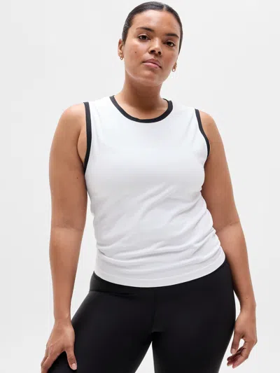Athleta Momentum Flex Muscle Tank In White