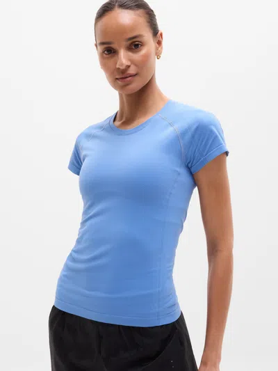 Athleta Momentum Flex Tee In Blue