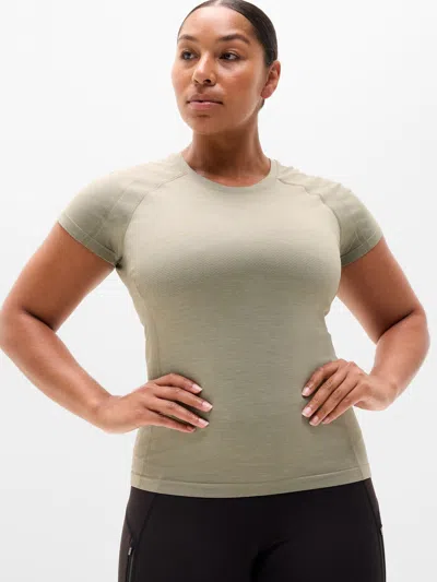 Athleta Momentum Flex Tee In Green