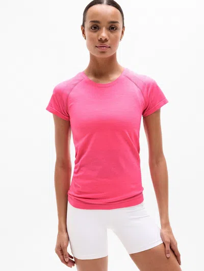 Athleta Momentum Flex Tee In Pink