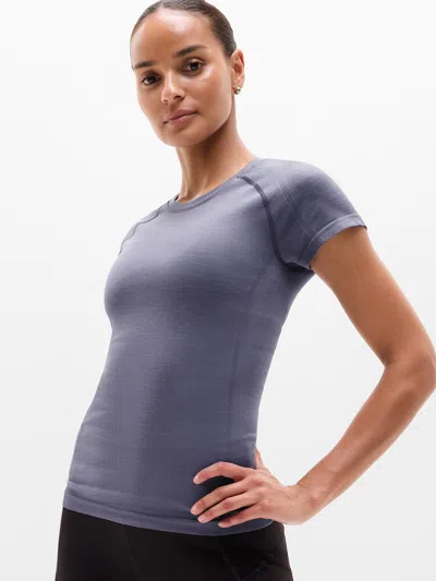 Athleta Momentum Flex Tee In Purple