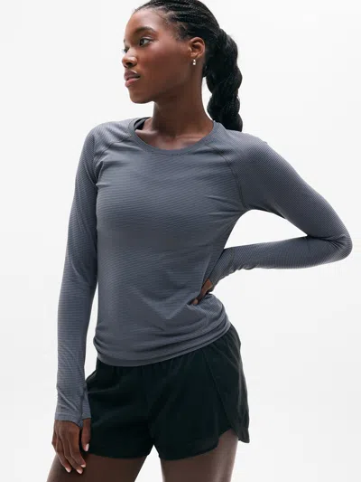 Athleta Momentum Flex Top In Gray