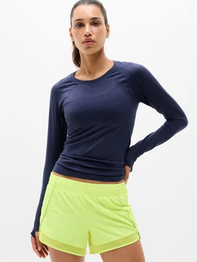 Athleta Momentum Flex Top In Navy