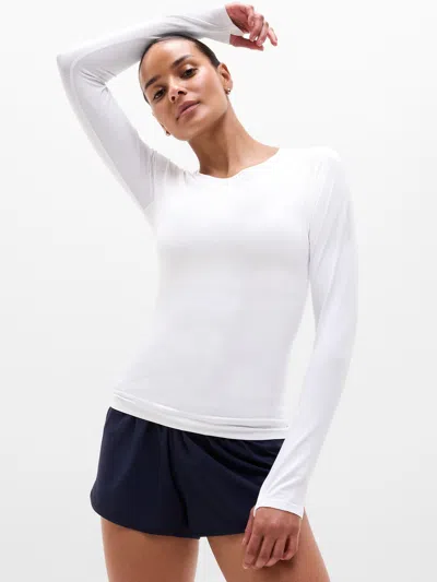 Athleta Momentum Flex Top In White