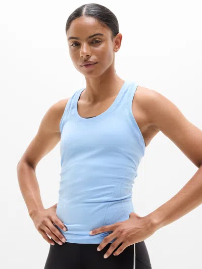 Athleta Momentum Seamless Tank In Blue