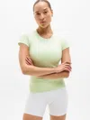 Athleta Momentum Seamless Tee In Green