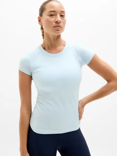 Athleta Momentum Seamless Tee In Pink