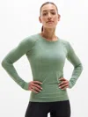 Athleta Momentum Seamless Top In Green