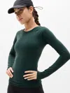 Athleta Momentum Seamless Top In Green