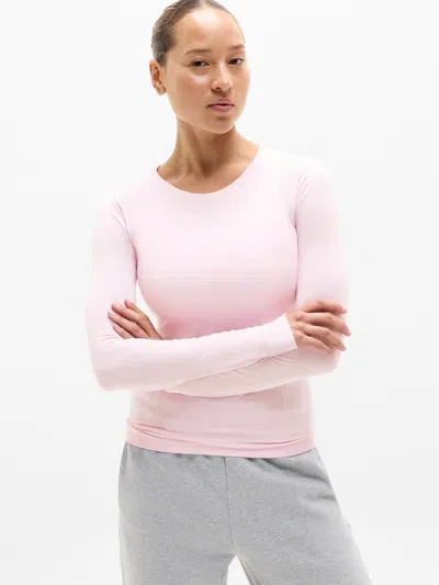 Athleta Momentum Seamless Top In Yellow