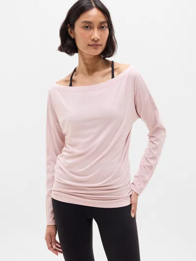 Athleta Move With Ease Off The Shoulder Top