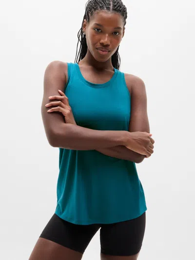 Athleta Move With Ease Tank In Coastal Teal