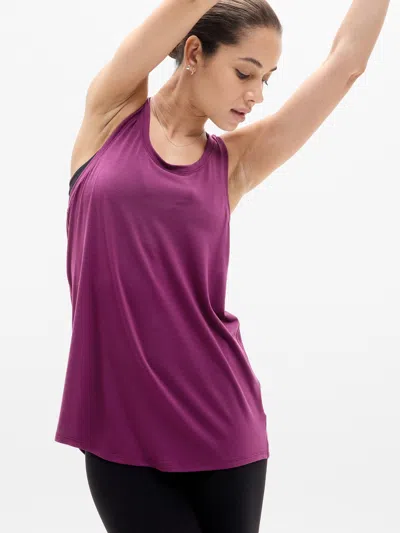 Athleta Move With Ease Tank In Purple