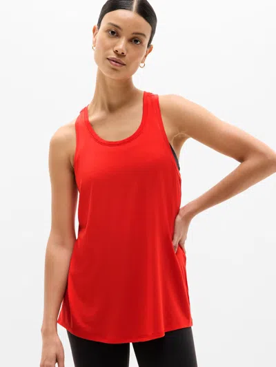 Athleta Move With Ease Tank In Red