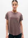 Athleta Move With Ease Tee In Driftwood