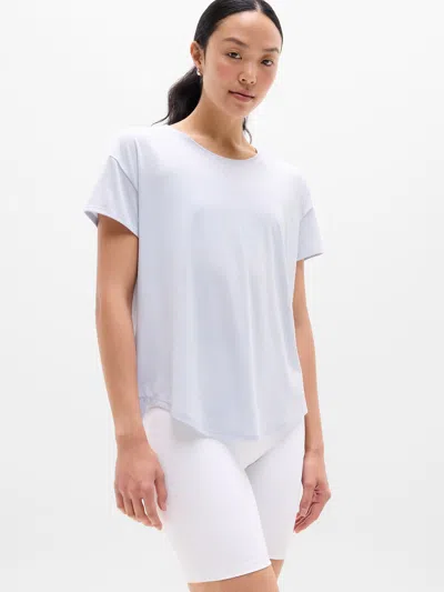 Athleta Move With Ease Tee In Gray