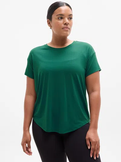 Athleta Move With Ease Tee In Green