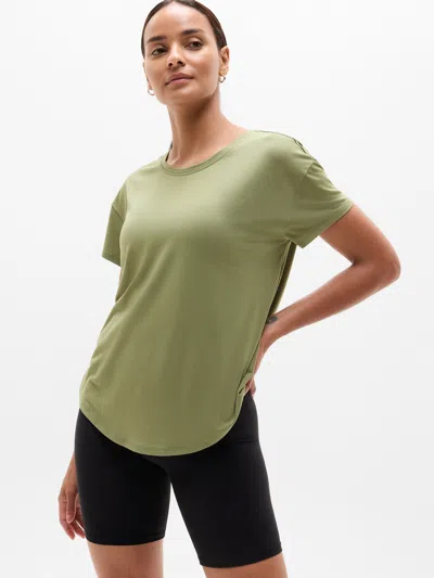 Athleta Move With Ease Tee In Green
