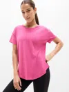 Athleta Move With Ease Tee In Pink