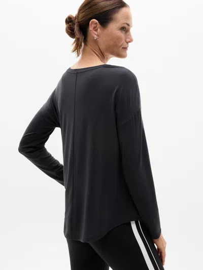 Athleta Move With Ease Top In Black