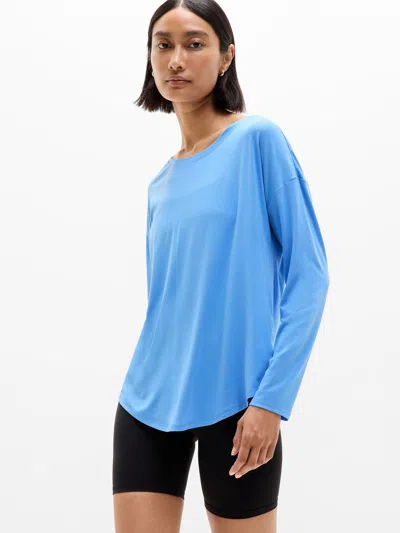 Athleta Move With Ease Top In Blue