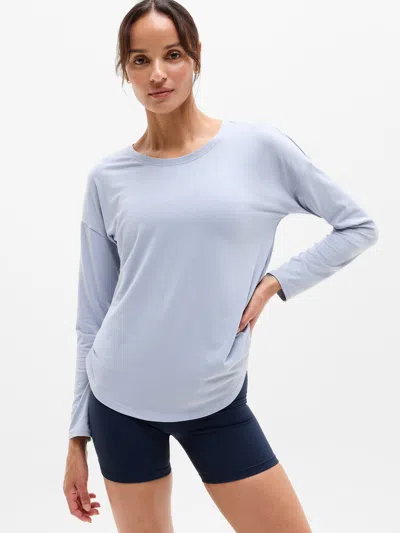 Athleta Move With Ease Top In Blue