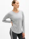 Athleta Move With Ease Top In Gray