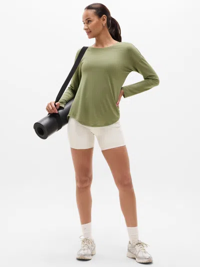 Athleta Move With Ease Top In Green