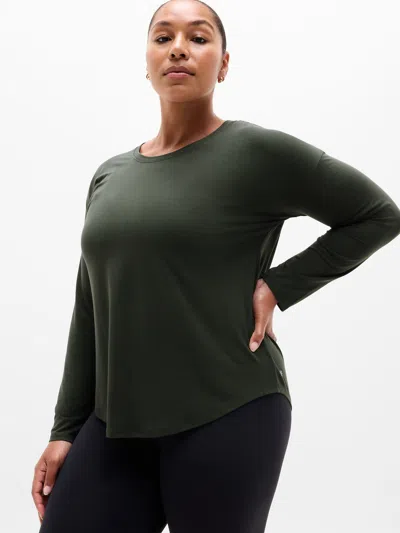 Athleta Move With Ease Top In Green
