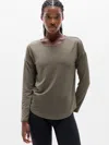 Athleta Move With Ease Top In Jungle Heather
