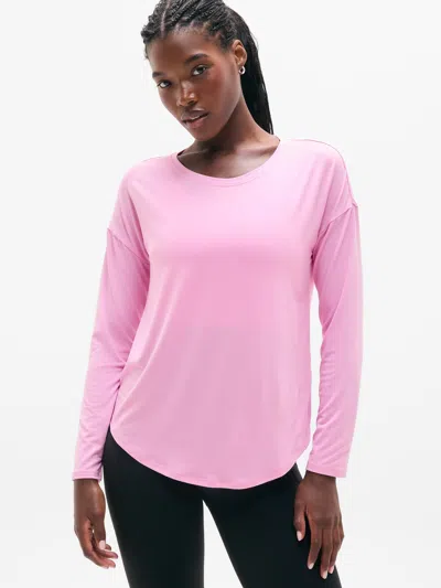Athleta Move With Ease Top In Pink
