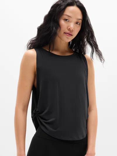 Athleta Move With Ease Twist Tank In Black