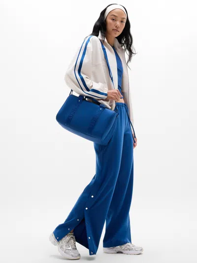 Athleta Mvp Mid Rise Snap Pant In Blue