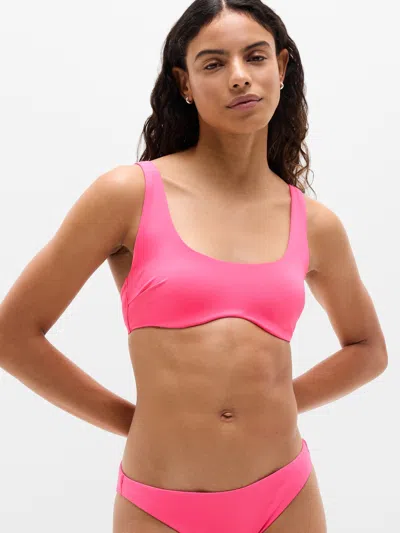 Athleta Oasis Underwire Bikini Top A-c In Pink