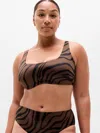 Athleta Oasis Underwire Bikini Top D-dd In Multi