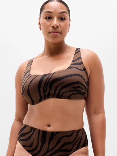 Athleta Oasis Underwire Bikini Top D-dd In Multi