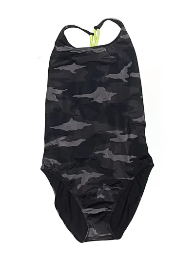 Pre-owned Athleta One Piece Swimsuit In Black