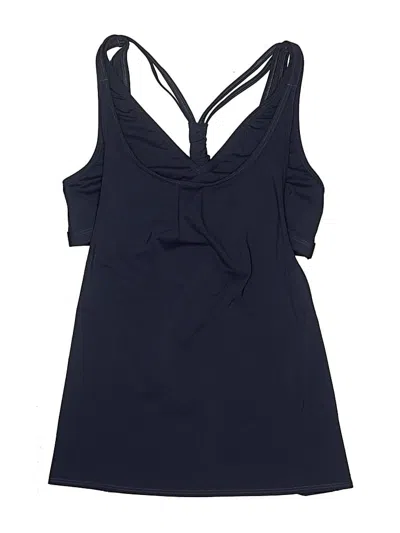 Pre-owned Athleta One Piece Swimsuit In Blue
