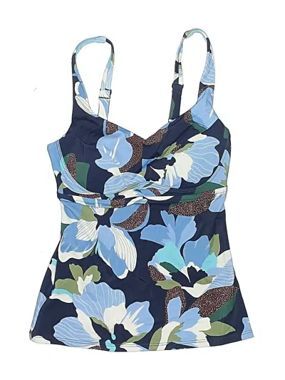 Pre-owned Athleta One Piece Swimsuit In Blue